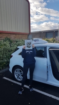 A massive congratulations to camera shy Jenny on a well earned 1st time pass with just 3 driver faults and very nice comments on your driving from the examiner , it´s been a pleasure to work with you, hope to see you for a motor way lesson, stay Safe, see you in the roads. Beth you are next